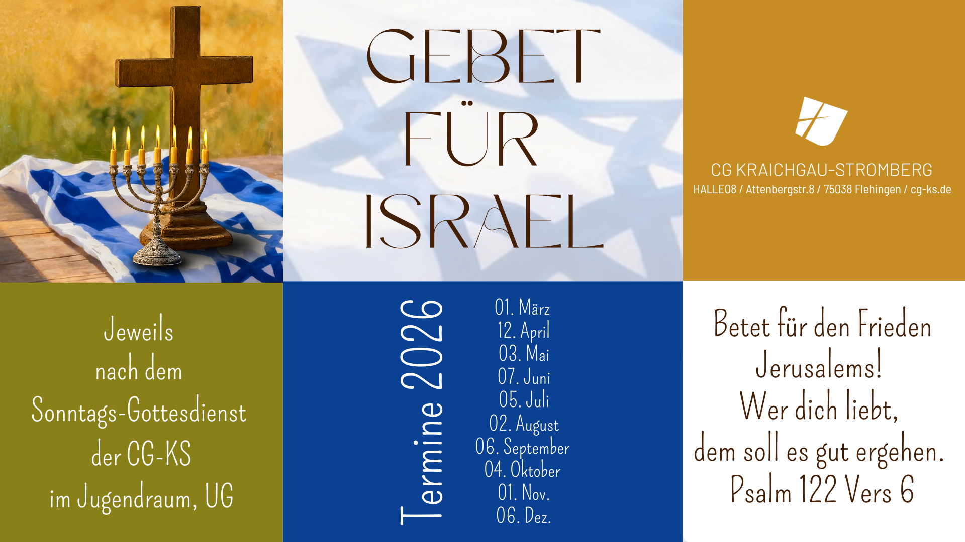 Gebet für Israel