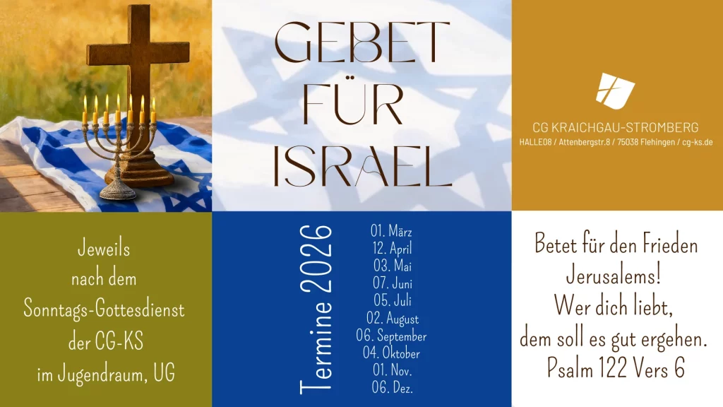 Gebet für Israel
