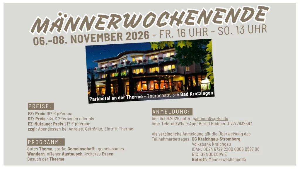 Männerwochenende